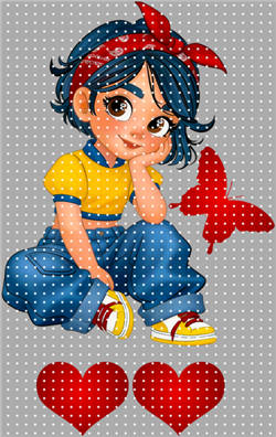 Keychain sticker-Y 2054